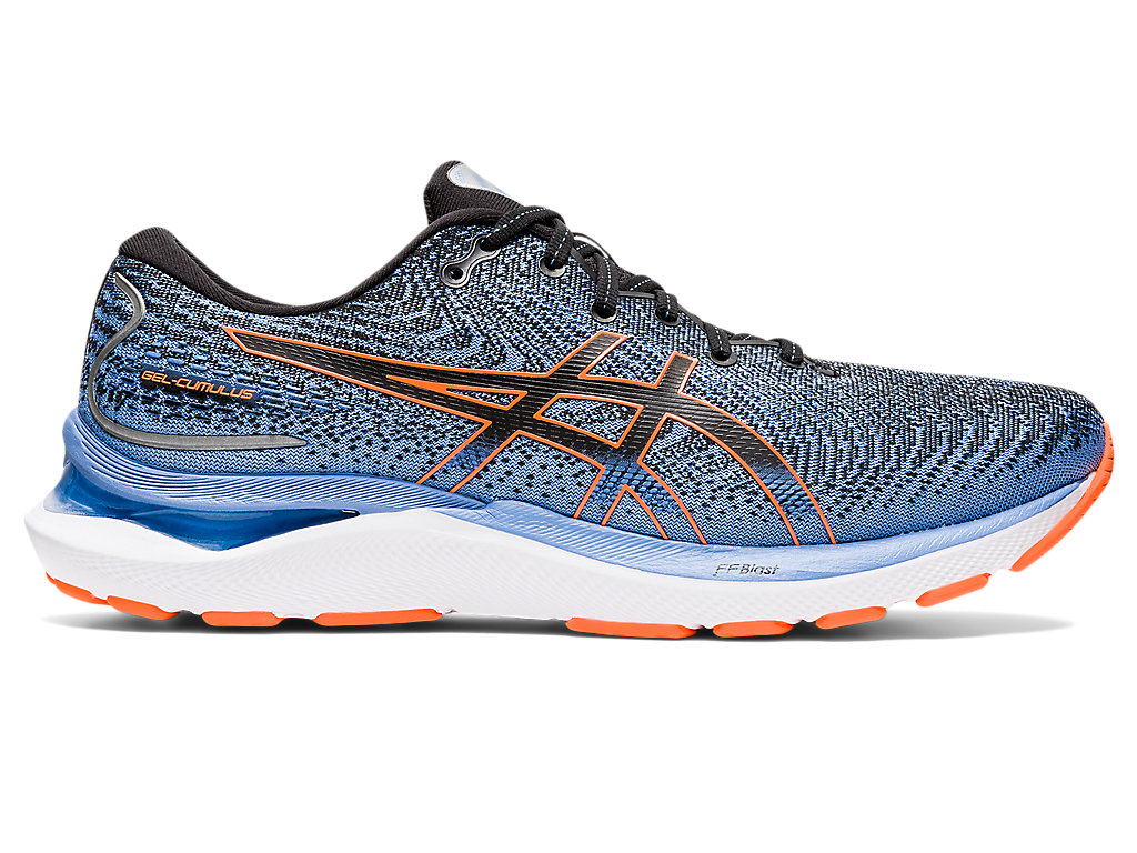 Pánské Running Shoes Asics Gel-Cumulus 24 Extra Široké Černé Oranžové | 5397-ALDJN