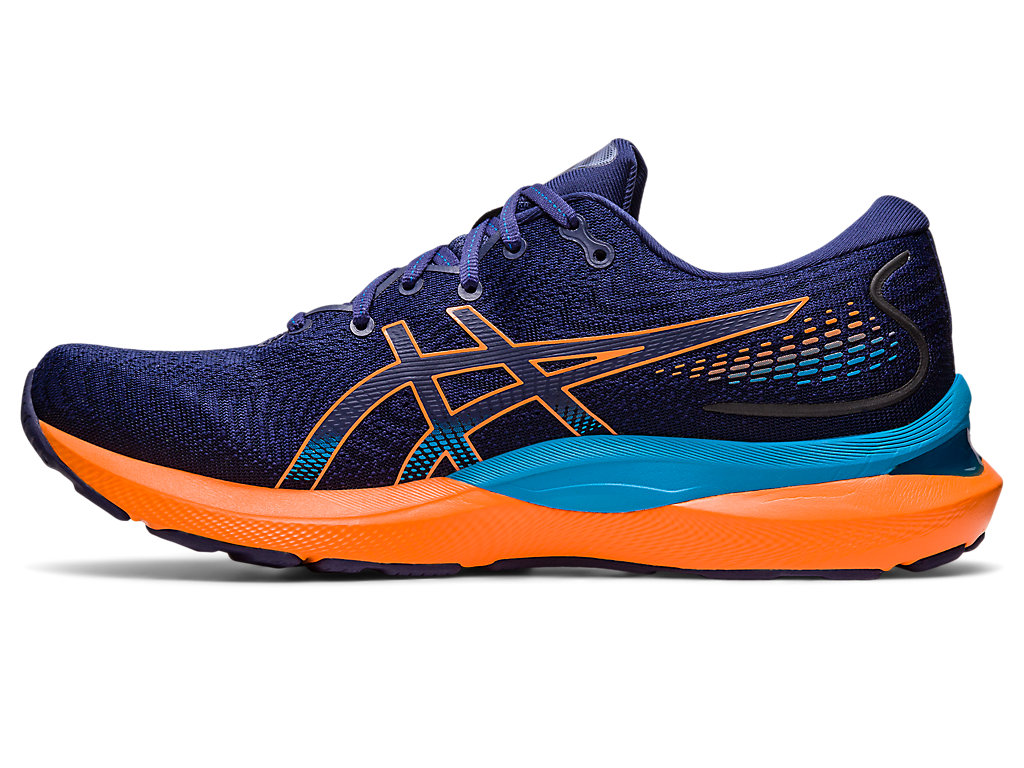 Pánské Running Shoes Asics Gel-Cumulus 24 Indigo Blankyt Oranžové | 8370-TPDWL