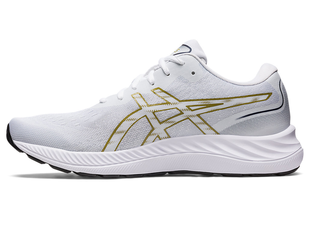 Pánské Running Shoes Asics Gel-Excite 9 Bílé Olivy Zelené | 8092-UGKAQ