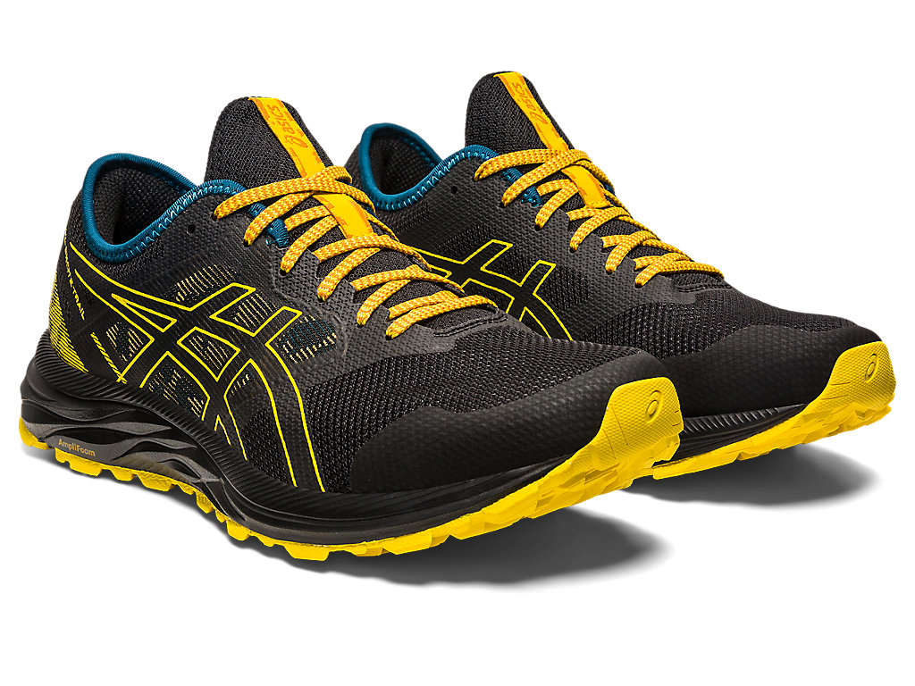 Pánské Running Shoes Asics Gel-Excite Trailové Černé Žluté | 9815-OEBQI