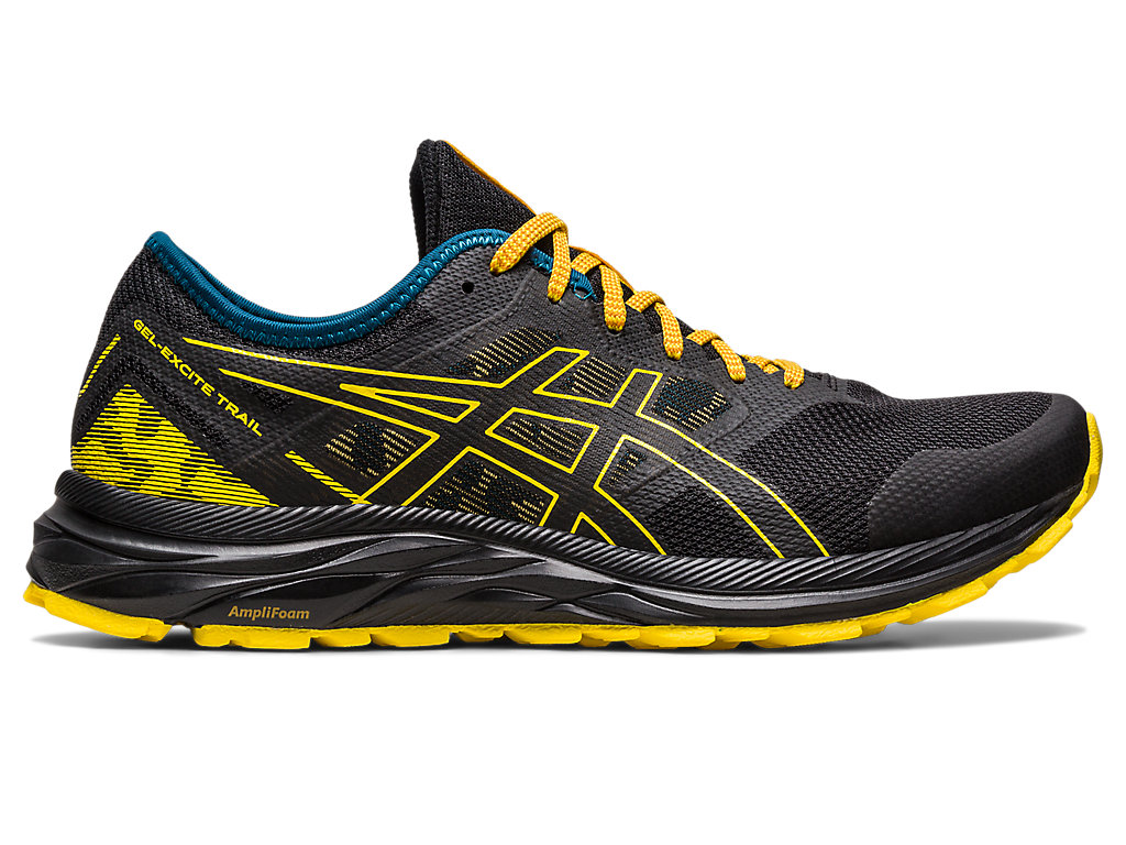 Pánské Running Shoes Asics Gel-Excite Trailové Černé Žluté | 9815-OEBQI