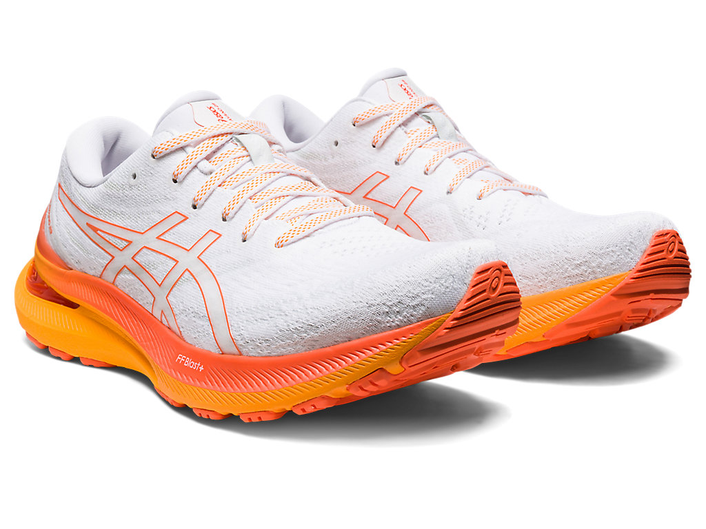 Pánské Running Shoes Asics Gel-Kayano 29 Bílé Oranžové | 3951-MTKON