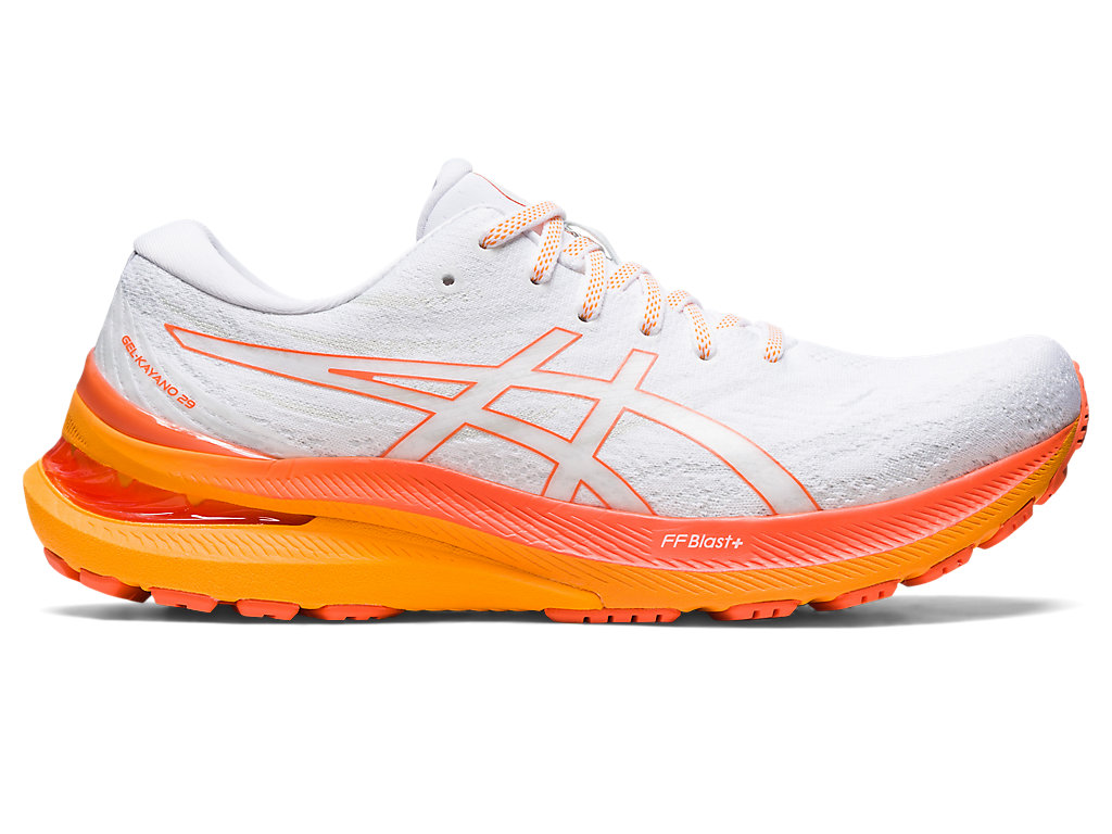 Pánské Running Shoes Asics Gel-Kayano 29 Bílé Oranžové | 3951-MTKON