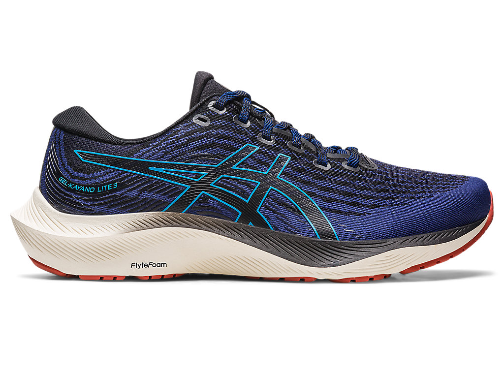 Pánské Running Shoes Asics Gel-Kayano Lite 3 Indigo Blankyt Černé | 8769-XYPJV