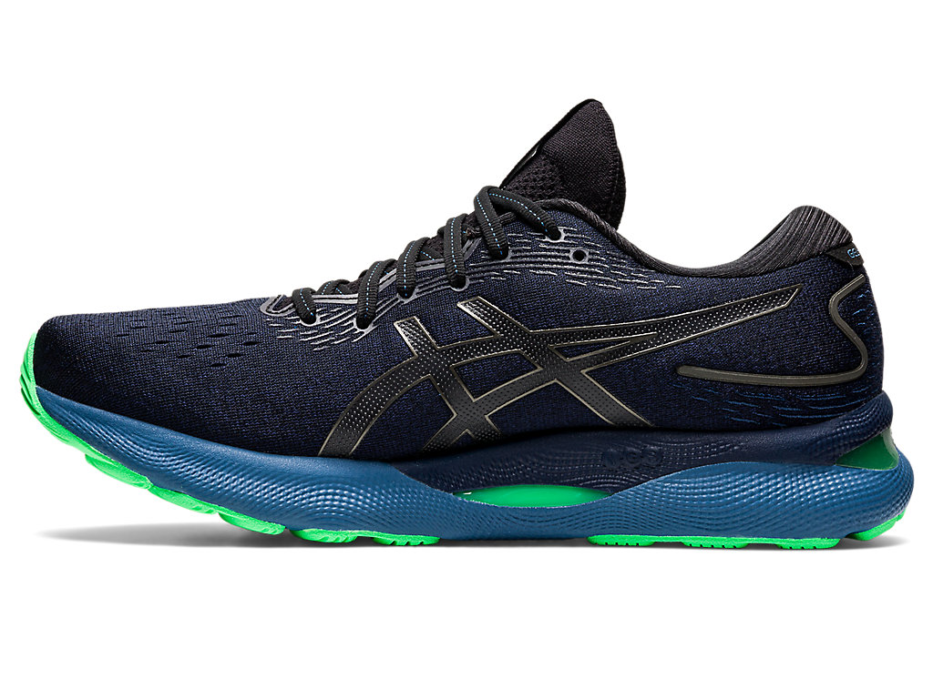 Pánské Running Shoes Asics Gel-Nimbus 24 Černé Šedé | 8549-XZNKC