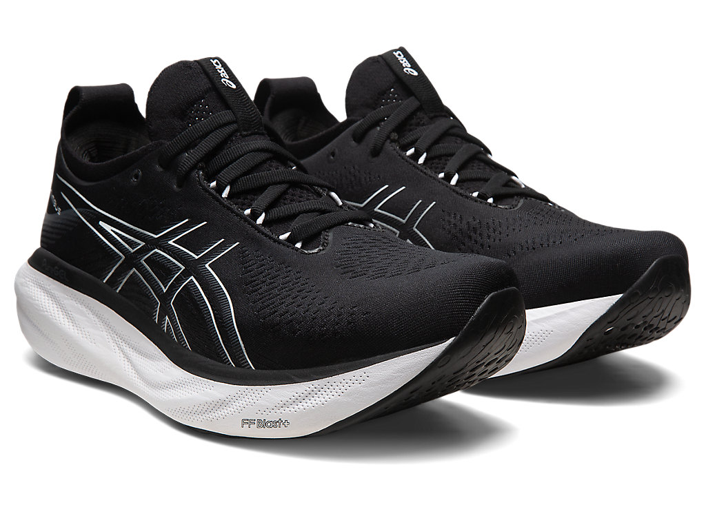 Pánské Running Shoes Asics Gel-Nimbus 25 Černé Stříbrné | 4327-URYCK