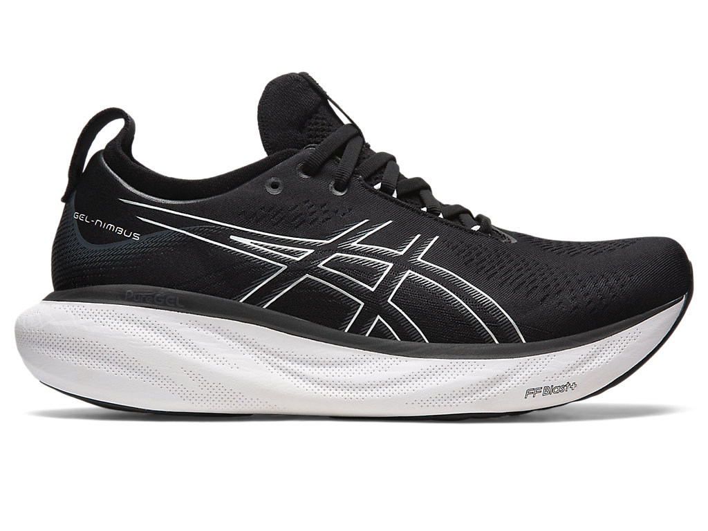 Pánské Running Shoes Asics Gel-Nimbus 25 Černé Stříbrné | 4327-URYCK