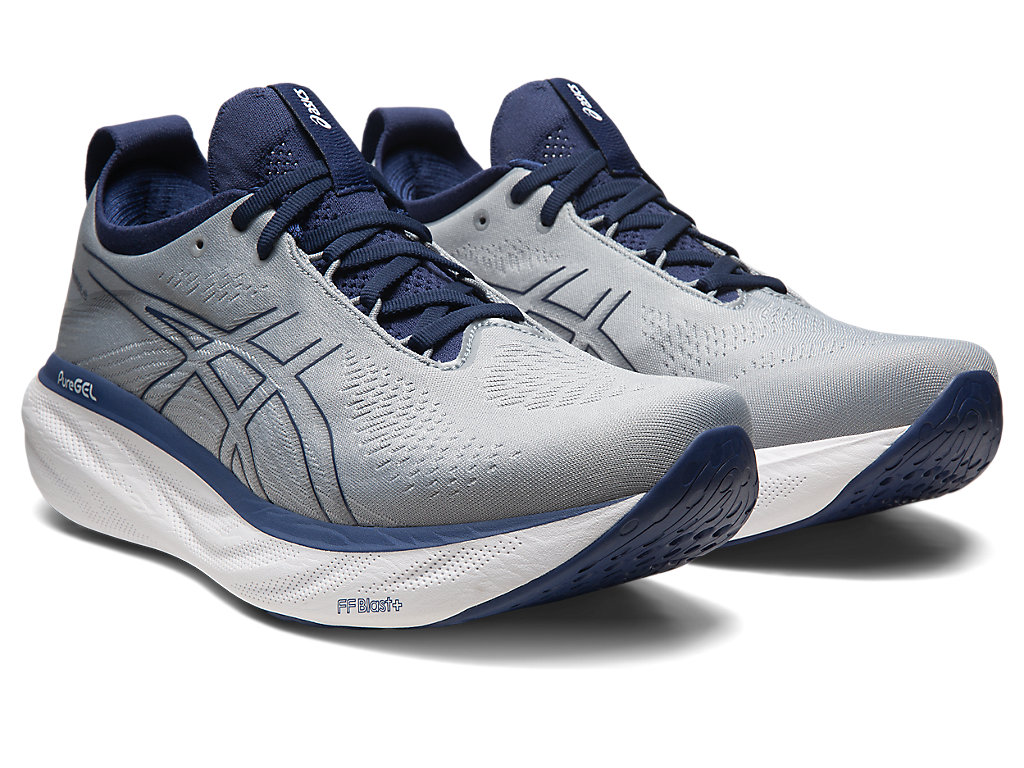 Pánské Running Shoes Asics Gel-Nimbus 25 Široké Indigo Blankyt | 6943-ZTEYJ