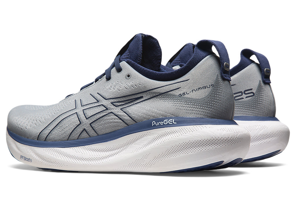 Pánské Running Shoes Asics Gel-Nimbus 25 Široké Indigo Blankyt | 6943-ZTEYJ