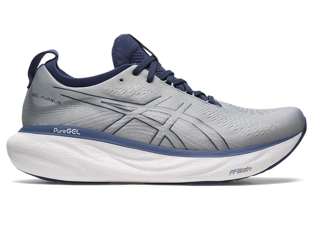 Pánské Running Shoes Asics Gel-Nimbus 25 Široké Indigo Blankyt | 6943-ZTEYJ