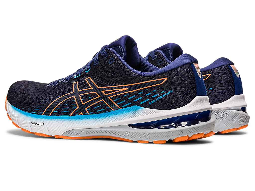 Pánské Running Shoes Asics Gel-Pursue 8 Indigo Blankyt Oranžové | 8316-OAXHG