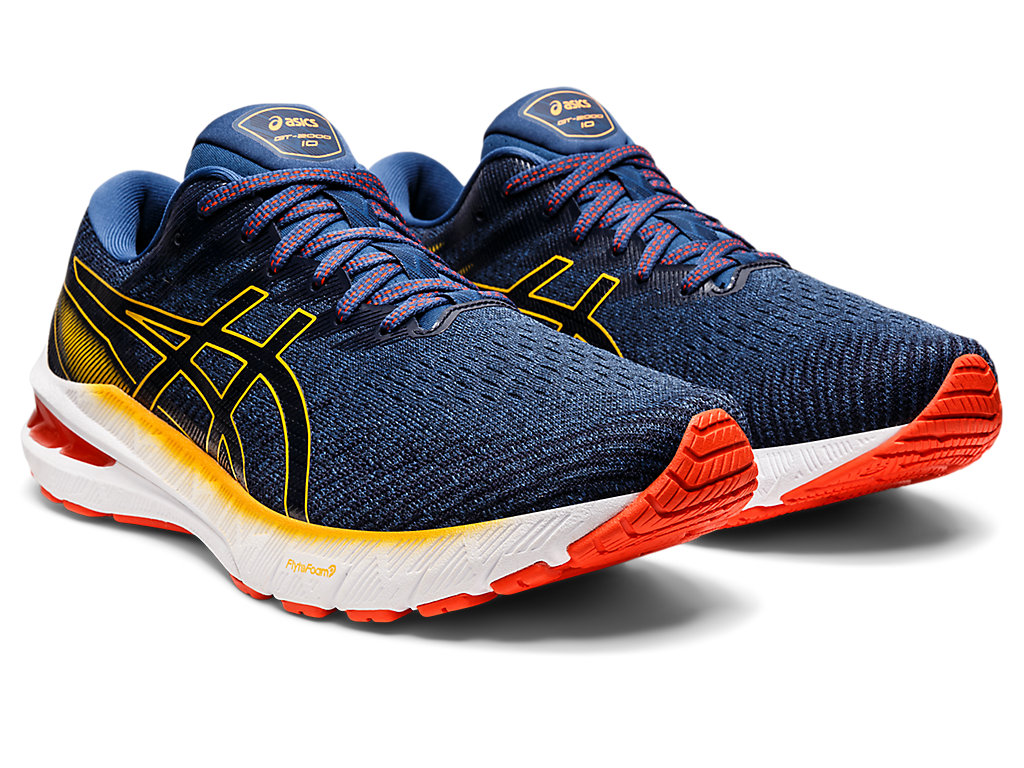 Pánské Running Shoes Asics Gt-2000 10 Blankyt Oranžové | 5784-HRDVS