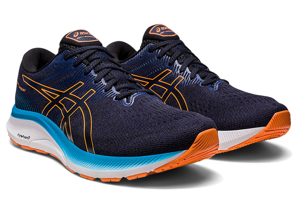 Pánské Running Shoes Asics Gt-4000 3 (2E) Černé Oranžové Koralove | 7549-KOFZN