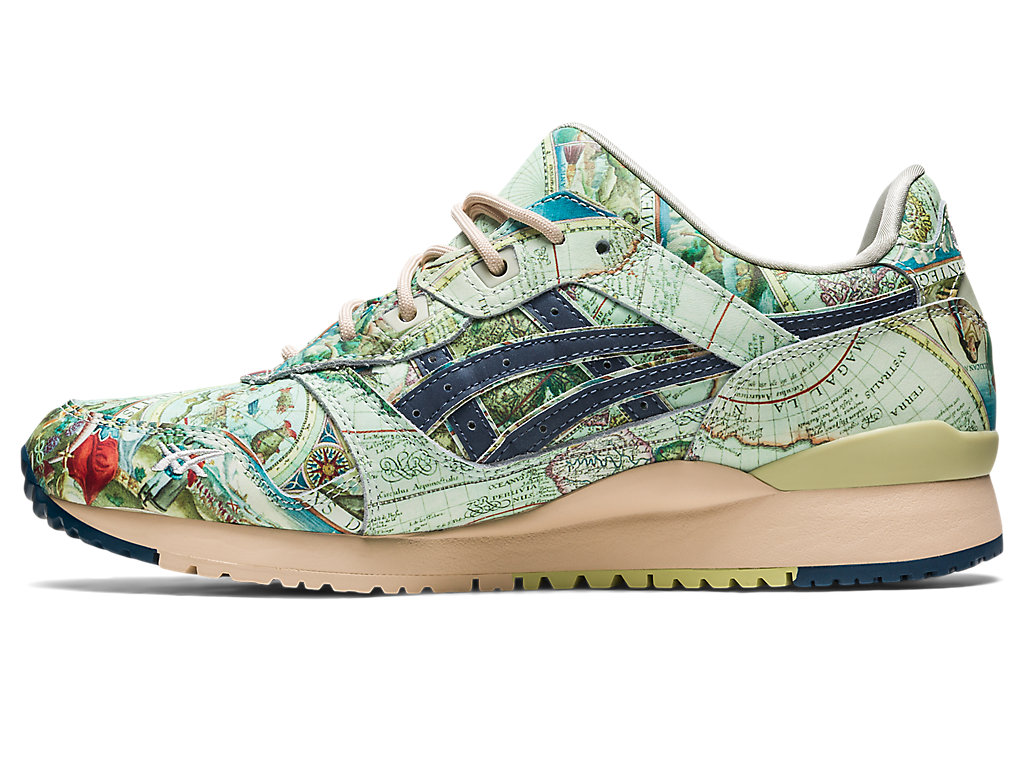 Pánské Sneakers Asics Atmos X Gel-Lyte Iii Og Zelene Blankyt | 2436-NCLPT