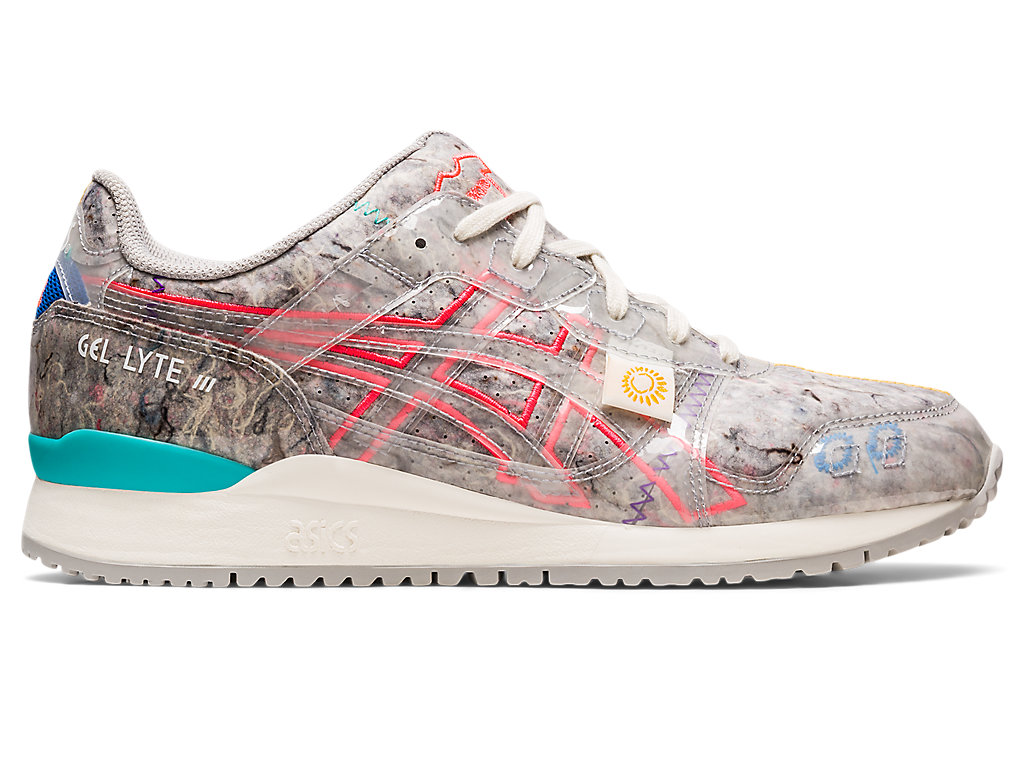 Pánské Sneakers Asics Gel-Lyte Iii Og Recycled Felt Šedé Růžové | 2513-ZPHMF