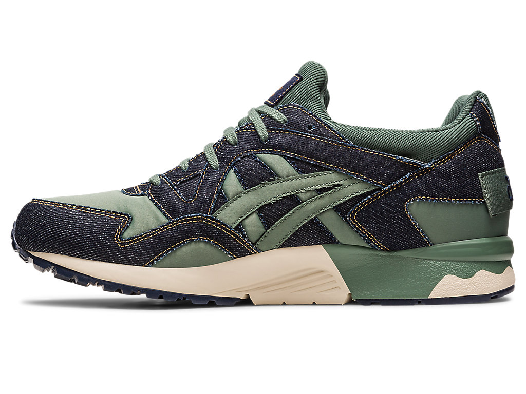 Pánské Sneakers Asics Gel-Lyte V Modern Patchwork Tmavě Zelene | 0871-CZYLR