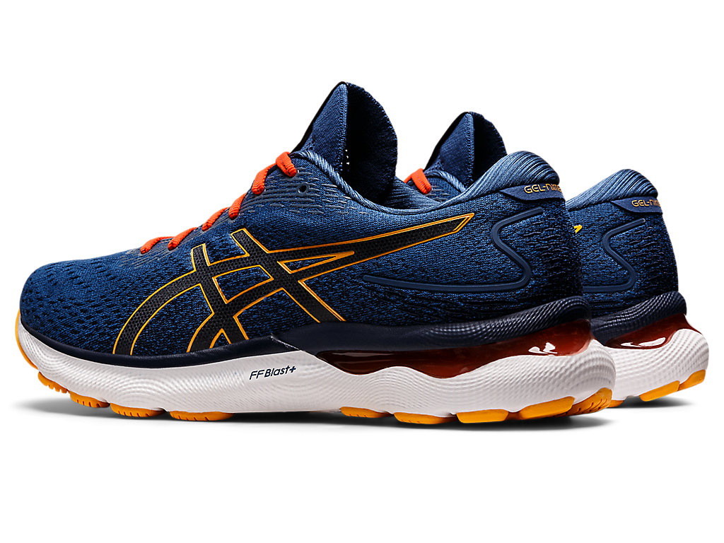 Pánské Sneakers Asics Gel-Nimbus 24 Blankyt Oranžové | 8470-NZRCD