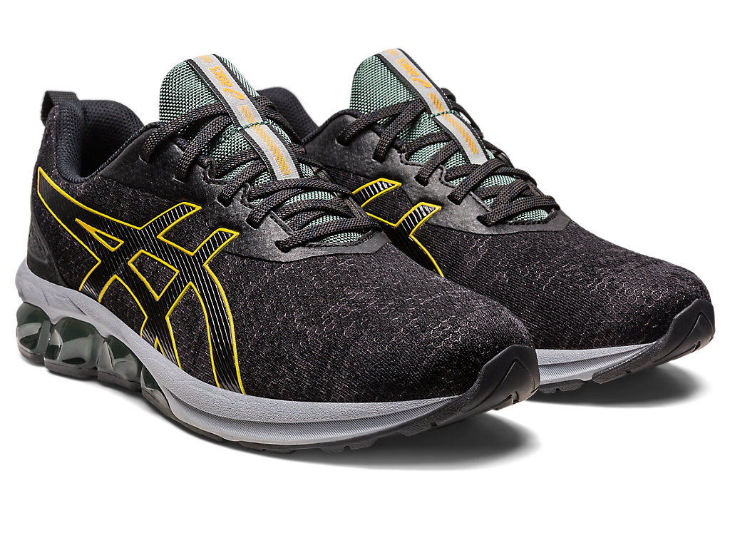 Pánské Sneakers Asics Gel-Quantum 180 Vii Černé Tmavě Zelene | 6801-ZFKIT