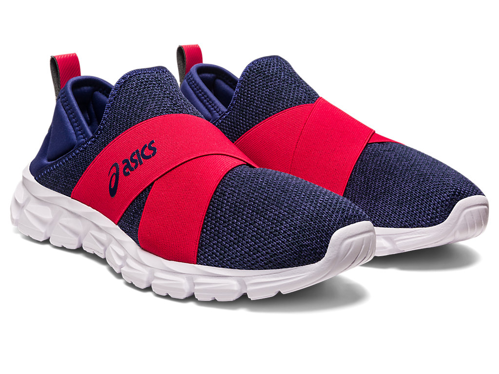 Pánské Sneakers Asics Quantum Lyte Slip-On Indigo Blankyt Červené | 1387-PUEBM