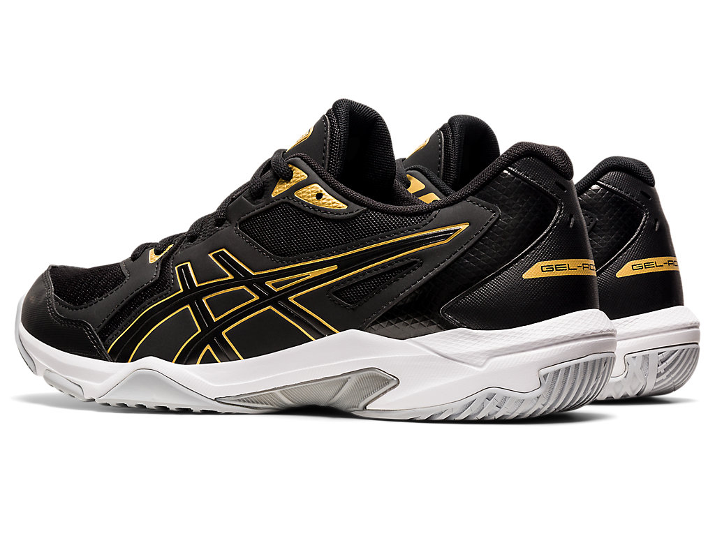 Pánské Sálovky Asics Gel-Rocket 10 Černé Zlaté | 0437-WFHUG