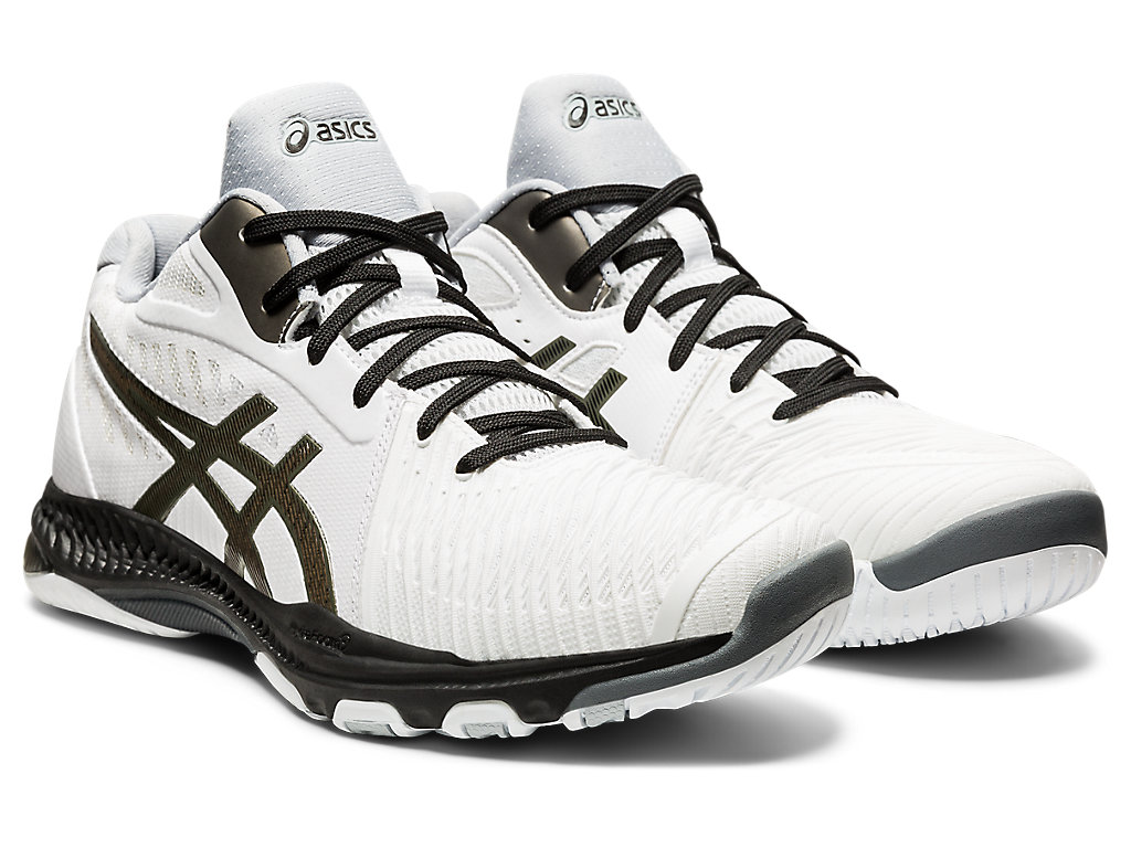 Pánské Sálovky Asics Netburner Ballistic Ff Mt 2 Bílé Šedé | 0839-TXRWH