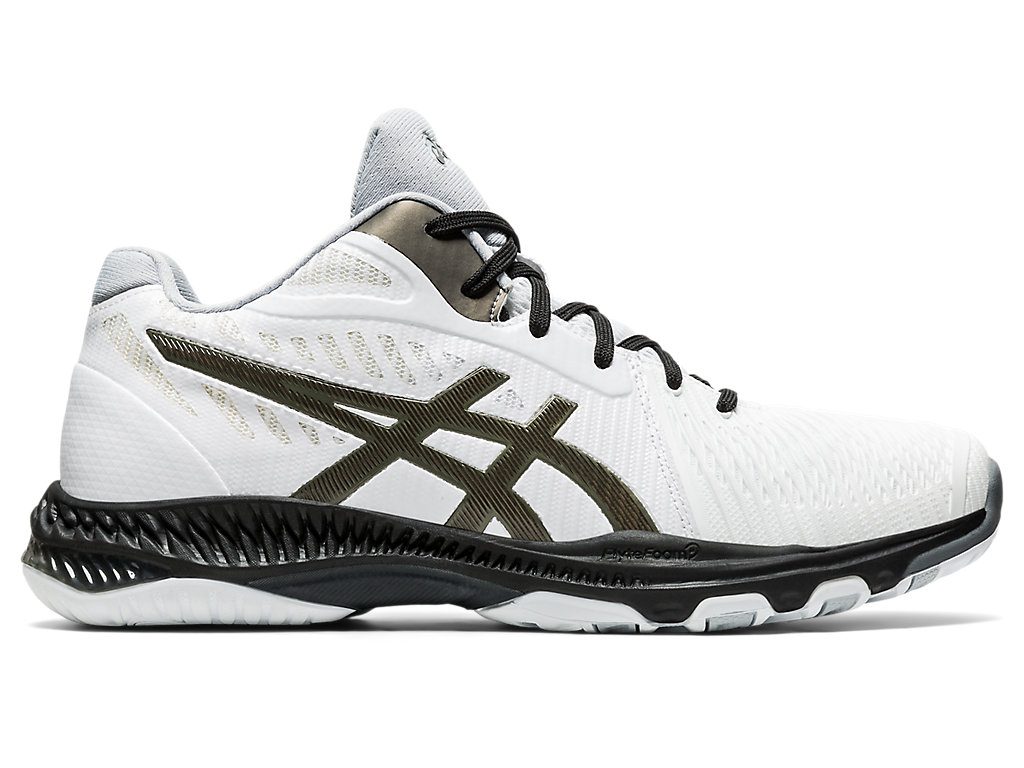 Pánské Sálovky Asics Netburner Ballistic Ff Mt 2 Bílé Šedé | 0839-TXRWH