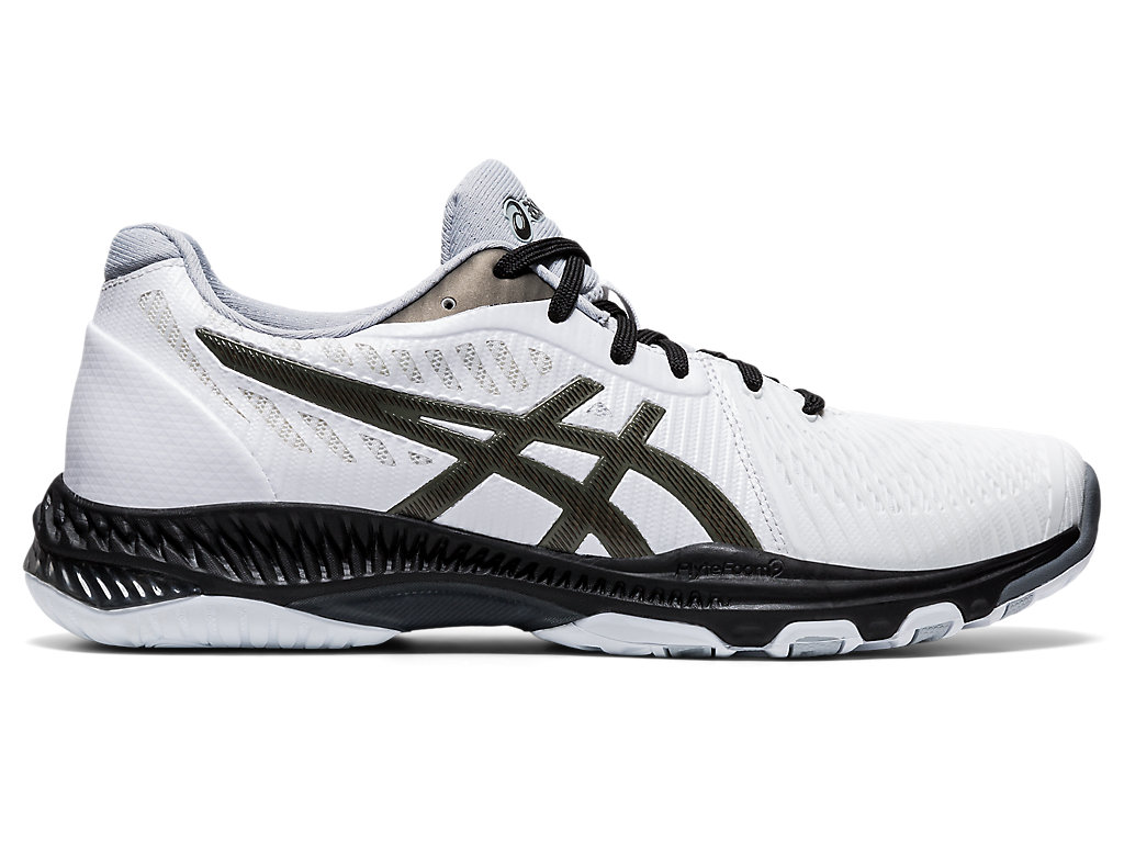 Pánské Sálovky Asics Netburner Ballistic Ff 2 Bílé Šedé | 4587-ANRMT