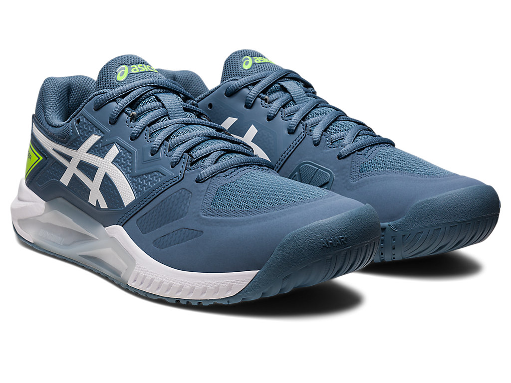 Pánské Tenisové Boty Asics Gel-Challenger 13 Šedé Blankyt Bílé | 1058-JPFGU