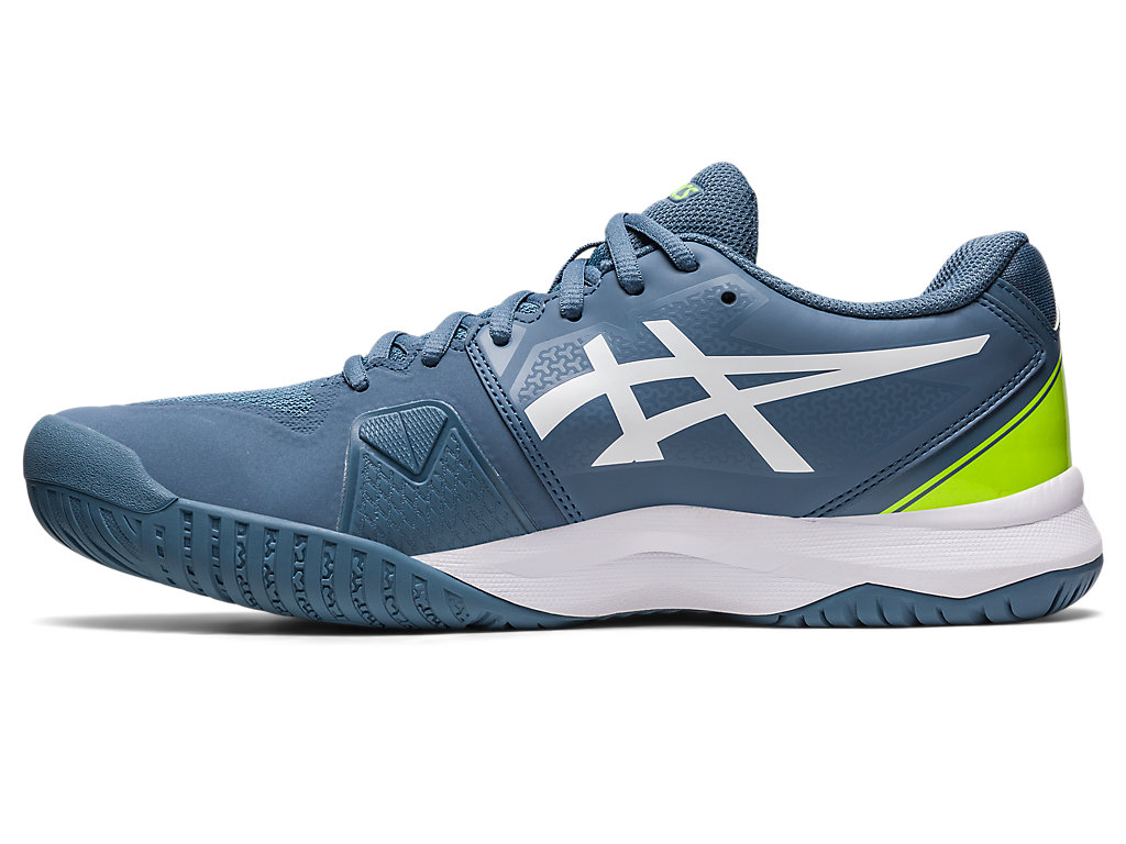 Pánské Tenisové Boty Asics Gel-Challenger 13 Šedé Blankyt Bílé | 1058-JPFGU