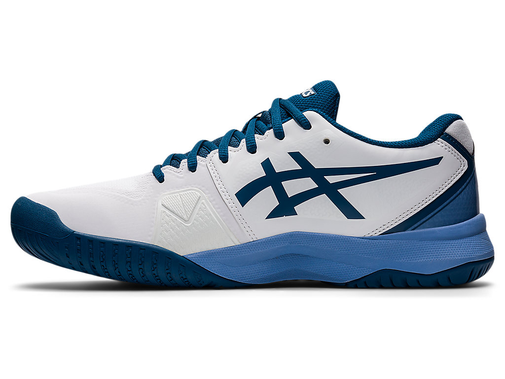 Pánské Tenisové Boty Asics Gel-Challenger 13 Bílé Světle Indigo | 8634-KCQDT