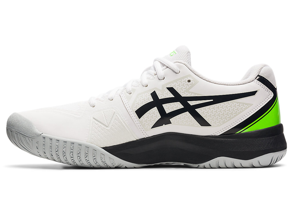 Pánské Tenisové Boty Asics Gel-Challenger 13 Bílé Zelene | 9782-HIXKV