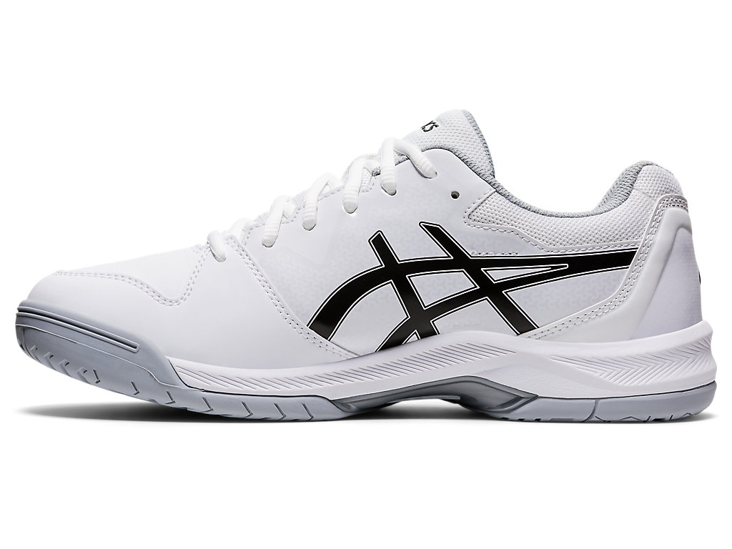 Pánské Tenisové Boty Asics Gel-Dedicate 7 Bílé Černé | 4509-RSKVZ