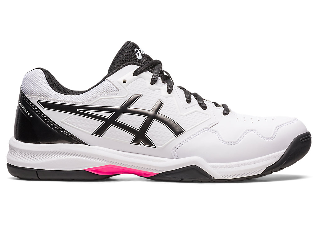 Pánské Tenisové Boty Asics Gel-Dedicate 7 Bílé Růžové | 9607-FSGUE