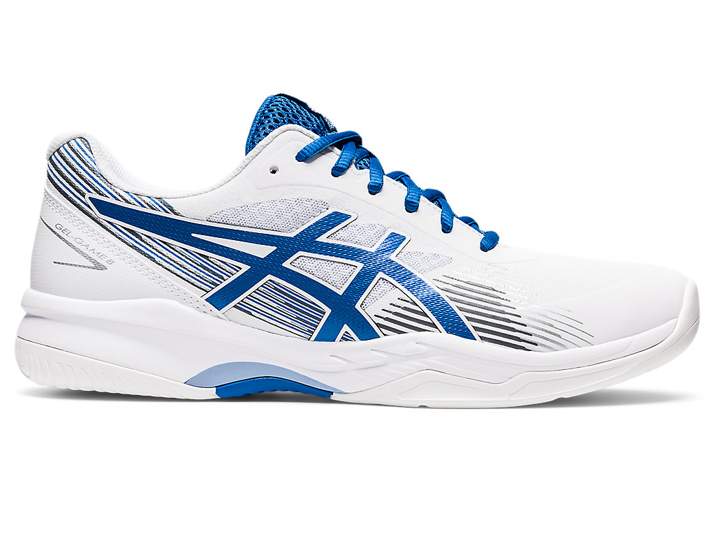 Pánské Tenisové Boty Asics Gel-Game 8 Bílé | 6423-JSYRG