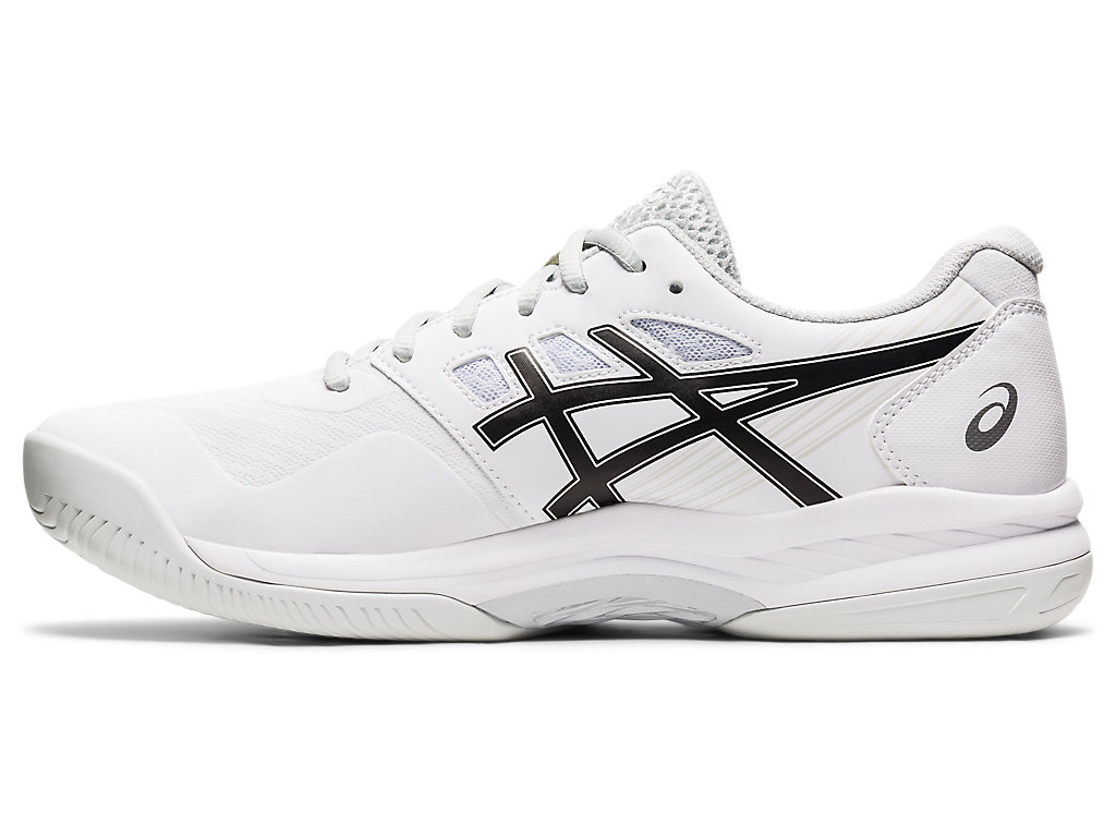 Pánské Tenisové Boty Asics Gel-Game 8 Bílé Černé | 7143-ALUQG