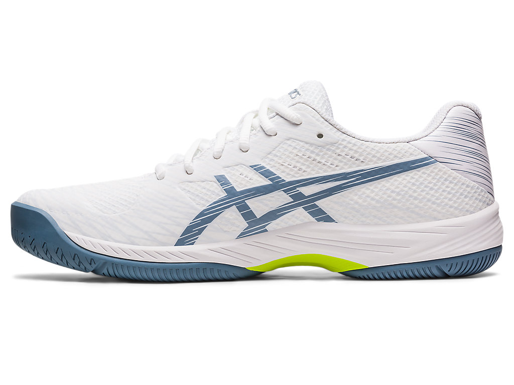 Pánské Tenisové Boty Asics Gel-Game 9 Bílé Šedé Blankyt | 7965-BAREC