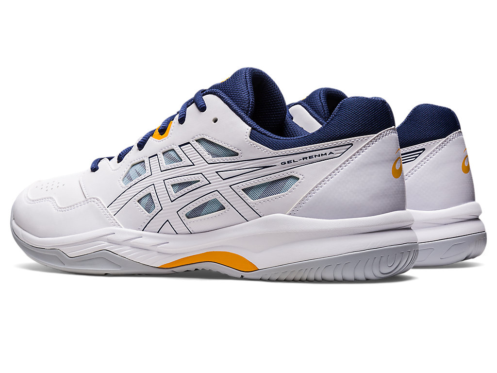 Pánské Tenisové Boty Asics Gel-Renma Bílé Tmavě | 4076-PVSXT