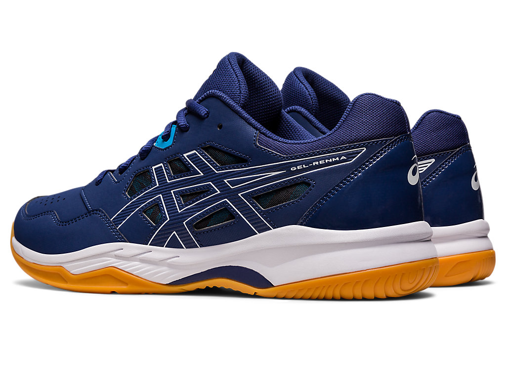 Pánské Tenisové Boty Asics Gel-Renma Indigo Blankyt Bílé | 2861-VPUJO