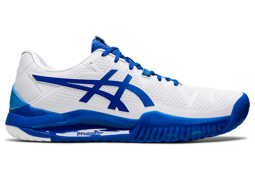 Pánské Tenisové Boty Asics Gel-Resolution 8 Bílé Blankyt | 8371-KDQPL