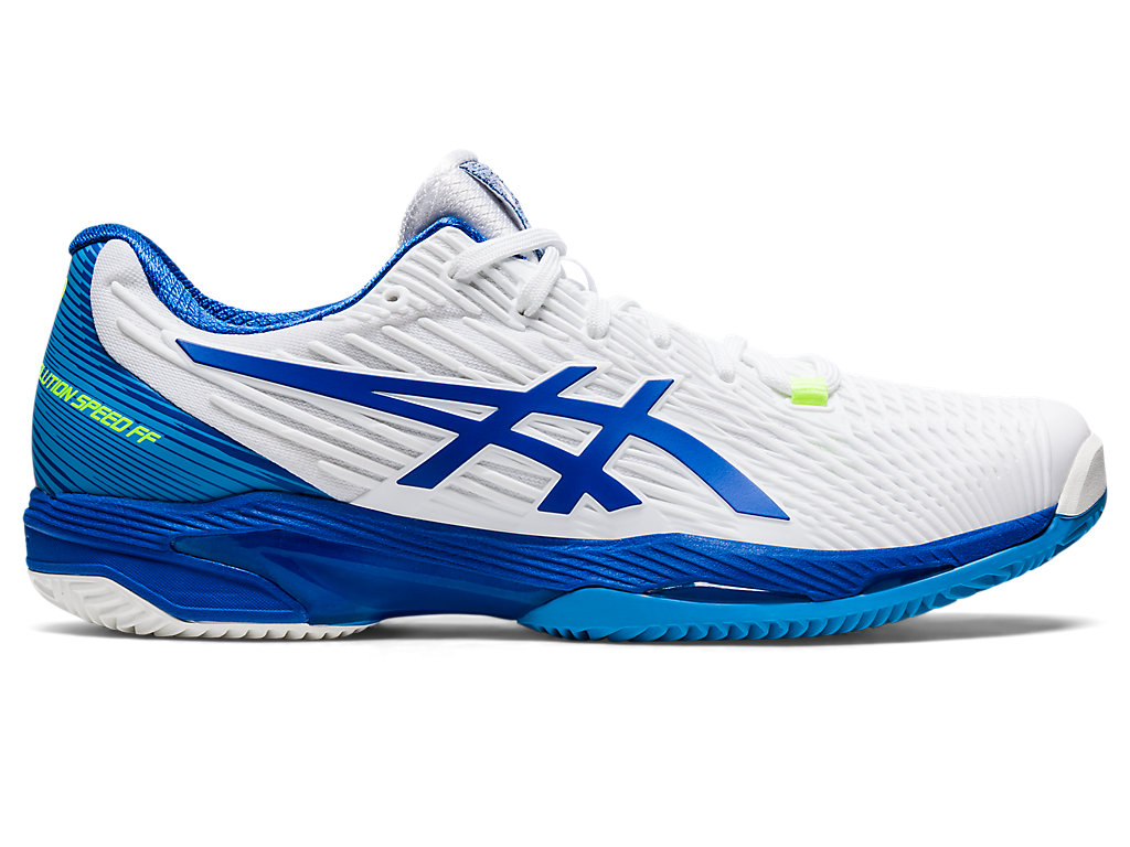 Pánské Tenisové Boty Asics Solution Speed Ff 2 Clay Bílé Blankyt | 4721-VXTRA