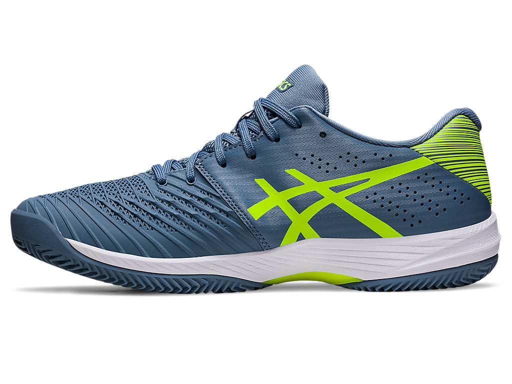 Pánské Tenisové Boty Asics Solution Swift Ff Clay Šedé Blankyt Zelene | 0594-AJLUF