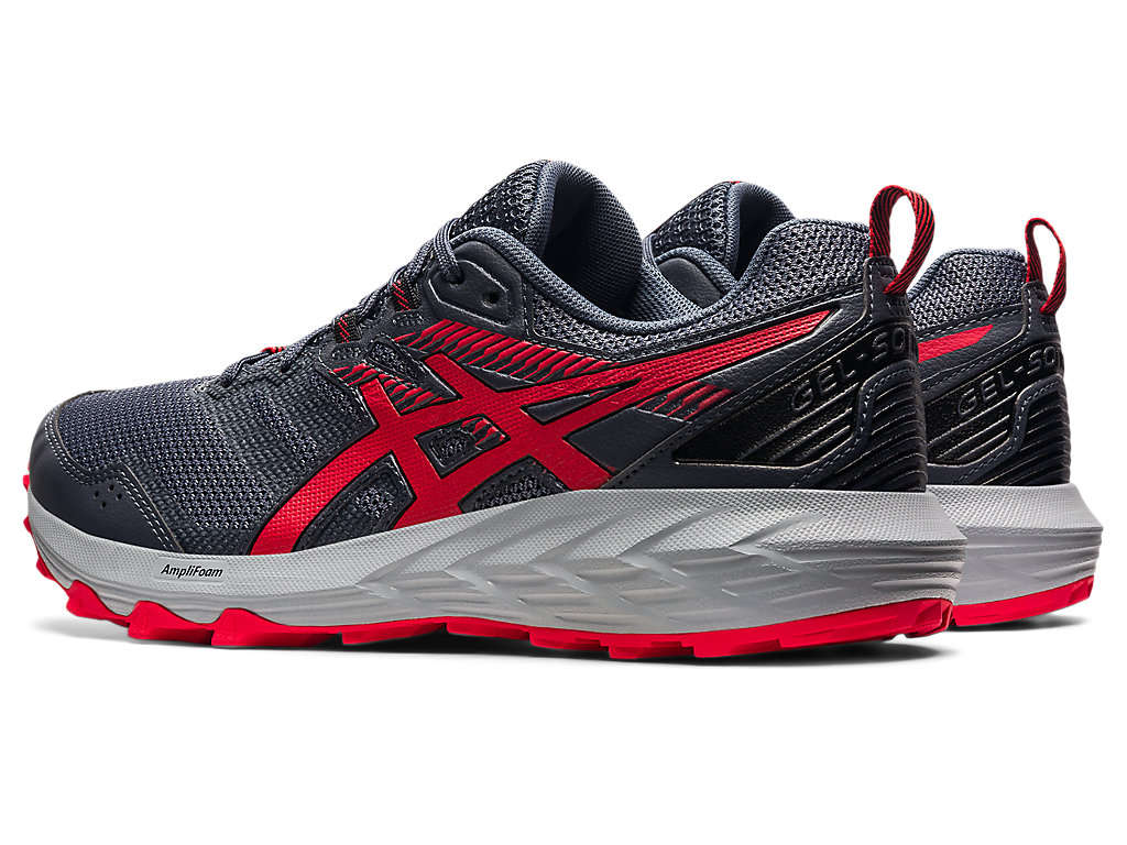 Pánské Trailové Běžecké Boty Asics Gel-Sonoma 6 Šedé Červené | 2154-HJWIY