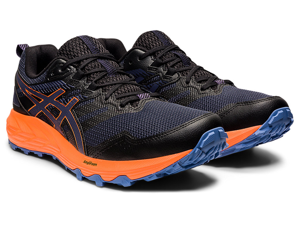 Pánské Trailové Běžecké Boty Asics Gel-Sonoma 6 Černé Indigo | 8930-DLWKQ