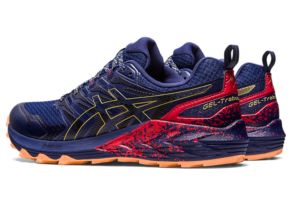 Pánské Trailové Běžecké Boty Asics Gel-Trabuco Terra Indigo Blankyt Olivy Zelené | 0293-LUEFX