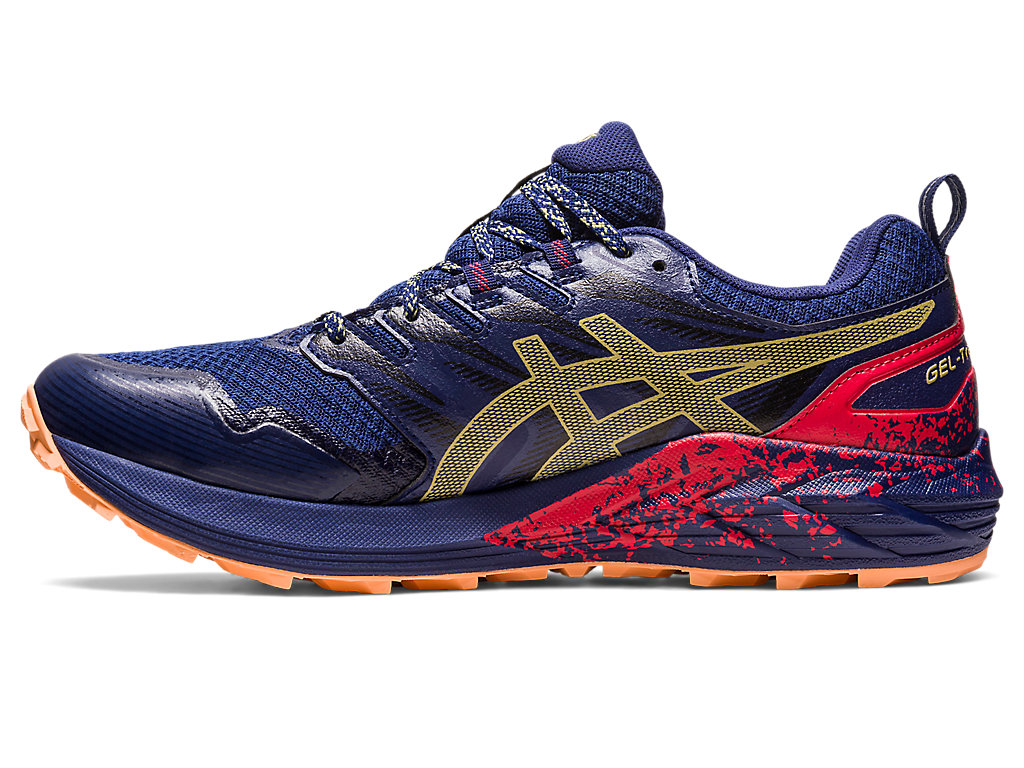 Pánské Trailové Běžecké Boty Asics Gel-Trabuco Terra Indigo Blankyt Olivy Zelené | 0293-LUEFX