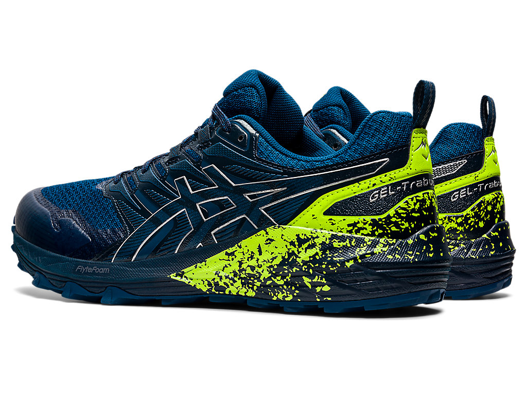 Pánské Trailové Běžecké Boty Asics Gel-Trabuco Terra Blankyt Stříbrné | 0416-INABC