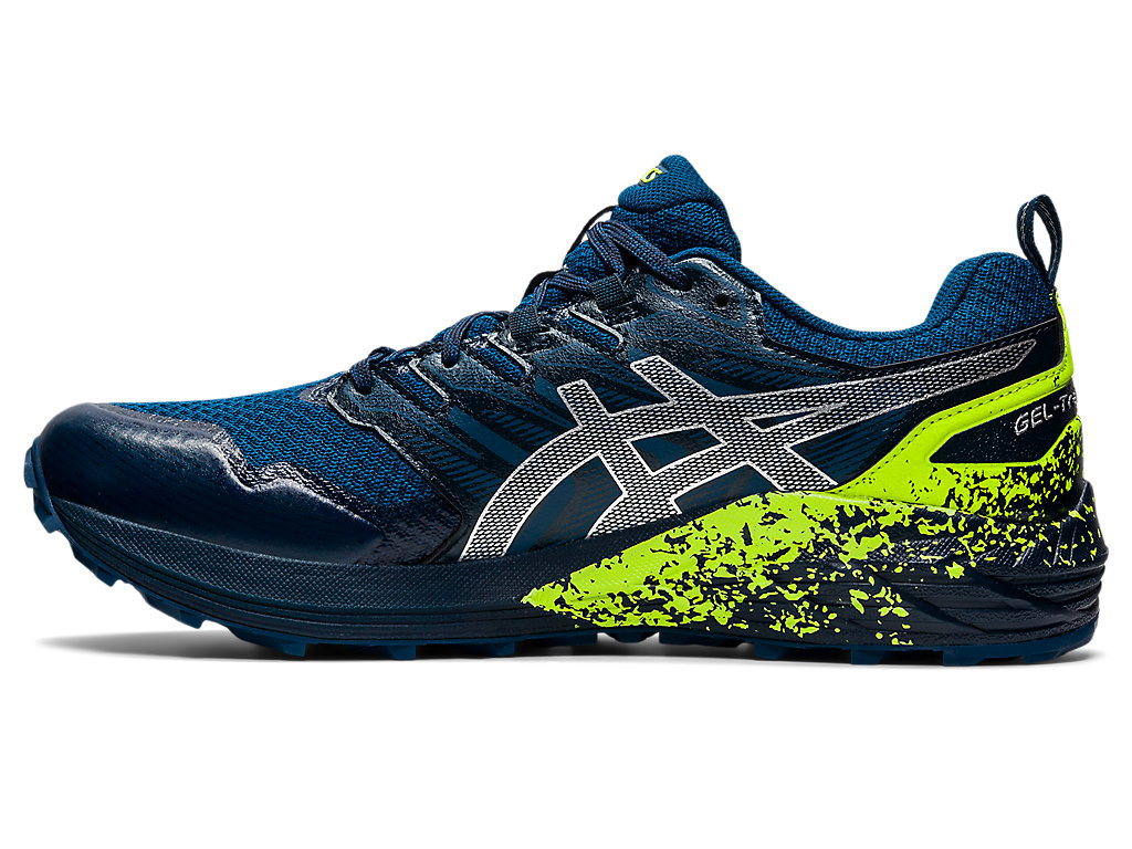 Pánské Trailové Běžecké Boty Asics Gel-Trabuco Terra Blankyt Stříbrné | 0416-INABC