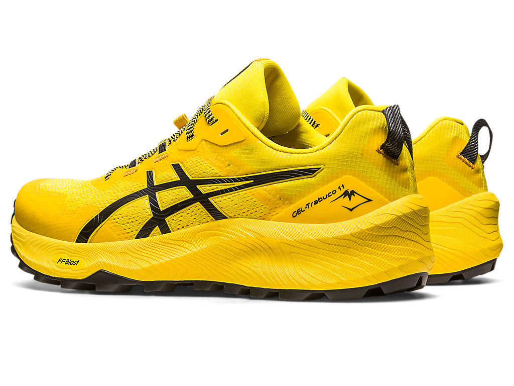 Pánské Trailové Běžecké Boty Asics Gel-Trabuco 11 Žluté Černé | 0489-ZSLOA