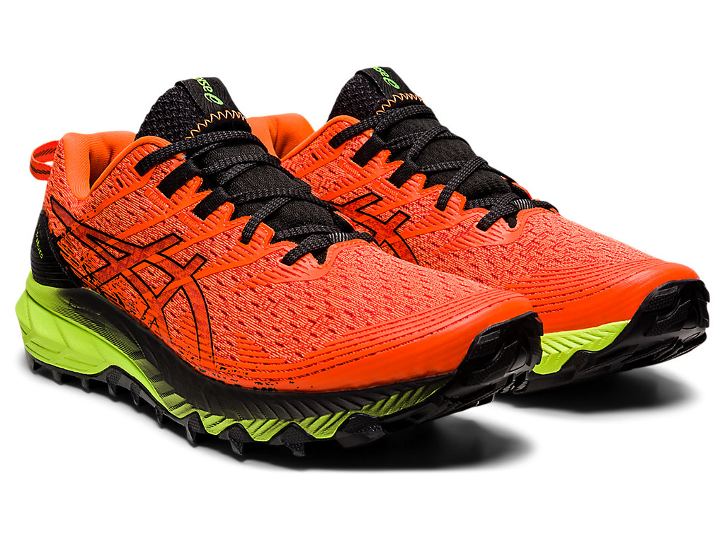 Pánské Trailové Běžecké Boty Asics Gel-Trabuco 10 Oranžové Černé | 0658-CRPKW