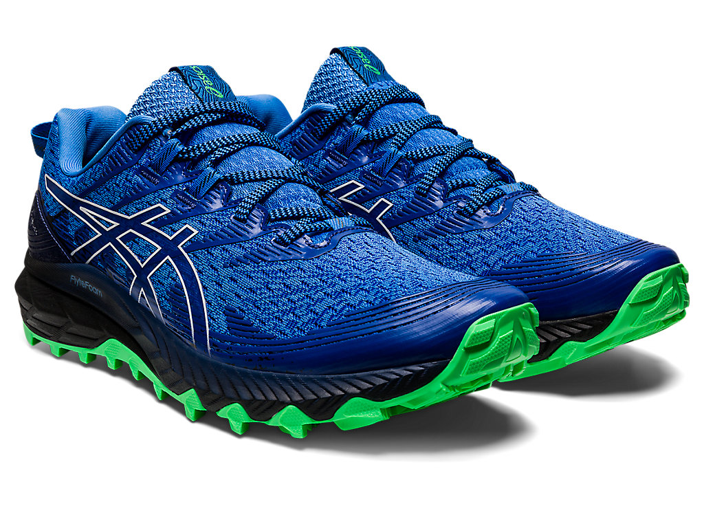 Pánské Trailové Běžecké Boty Asics Gel-Trabuco 10 Blankyt Bílé | 2457-BCGOT